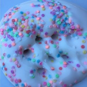 Birthday Cake Thicky  Slime (Scented) with Sprinkles Made in USA.